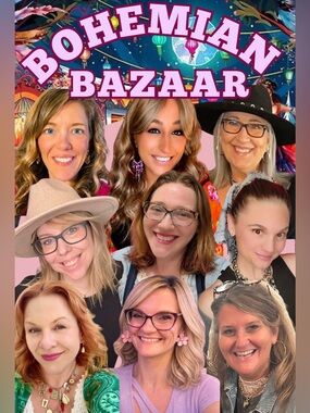Bohemian Bazaar Train Event August 9th One Year Celebration